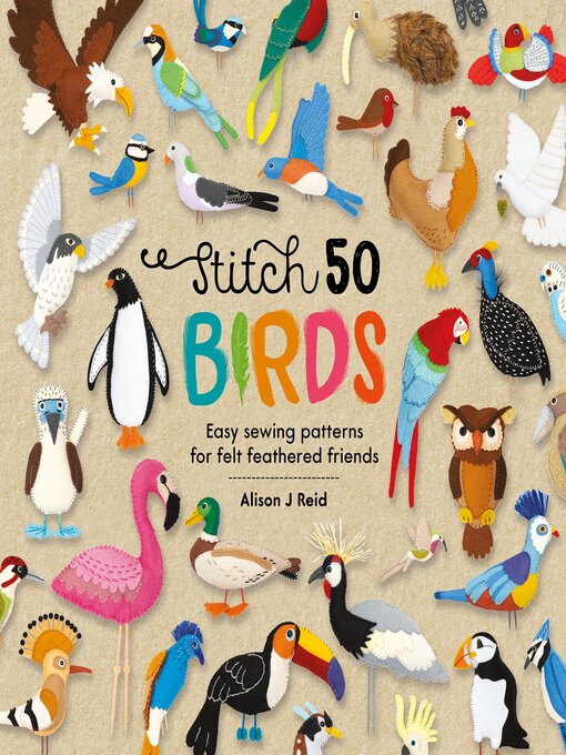 Title details for Stitch 50 Birds by Alison J Reid - Wait list
